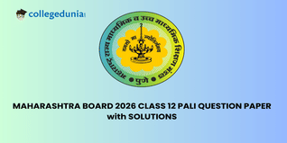 Maharashtra Board 2026 Class 12 Pali Question Paper with Solution